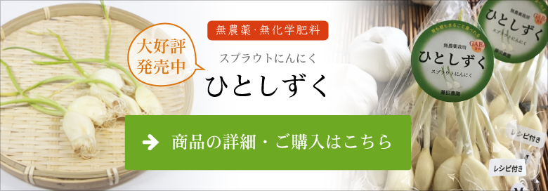 スプラウトにんにく「ひとしずく」